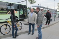 Zahjen cyklodopravy 2012 a pedn jzdnho kola vherci