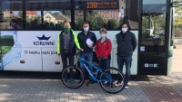 Zahjen cyklodopravy 2020 a pedn jzdnho kola vherci
