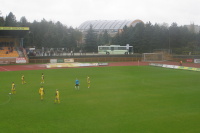 Fotbalové utkání FK Baník Sokolov