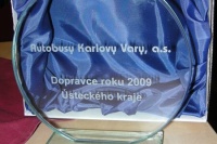 Ocenění Dopravce roku 2009 Ústeckého kraje